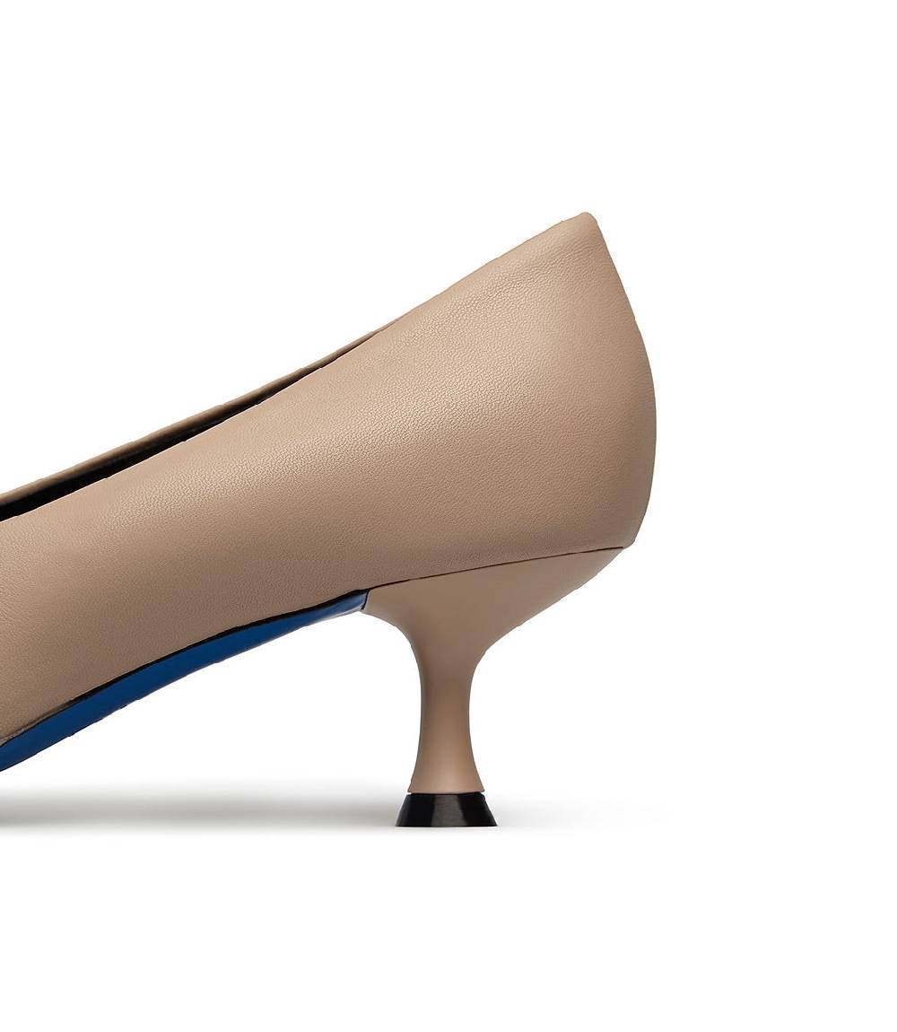 Loriblu Décolleté in vitello fango Economico
