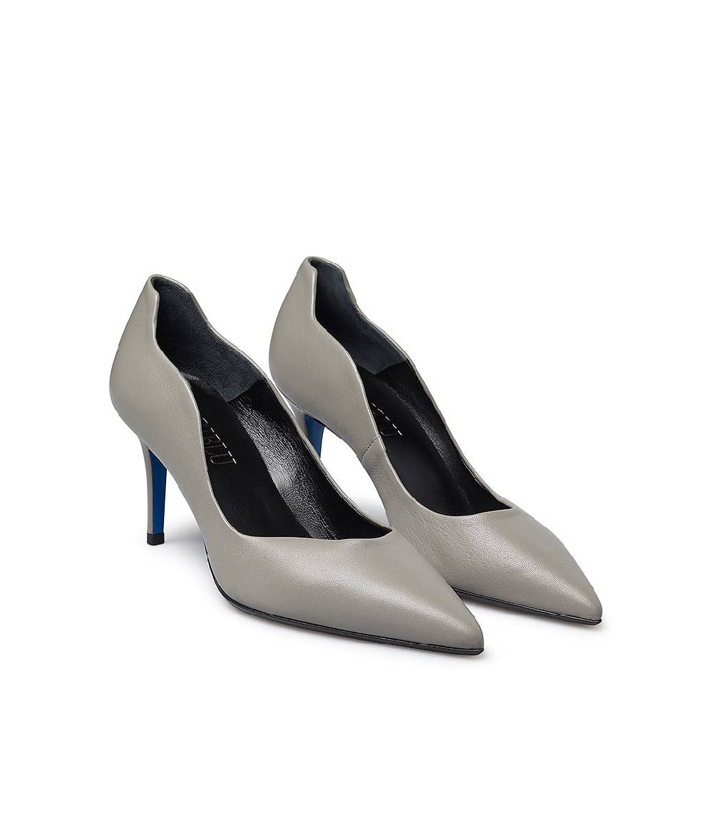 Loriblu Décolleté onda in nappa grigio Offerte