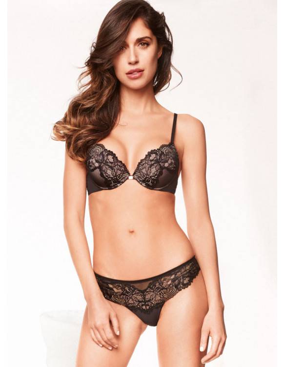 Lormar Reggiseno Push Up - Satèn Prezzo Ridotto