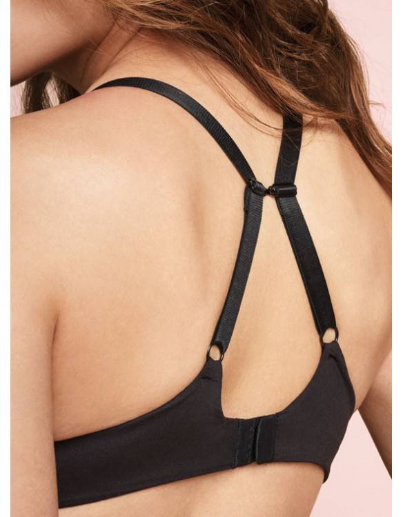 Lormar Reggiseno Triangolo Imbottito tessuto “Ultra Soft” - Naturale Vela In Vendita