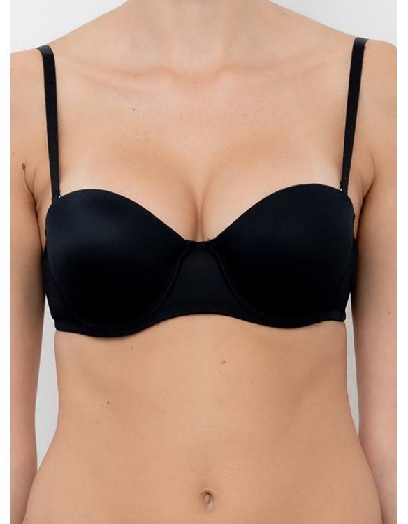 Lormar Reggiseno Fascia graduata, spalline staccabili - Pura Presa