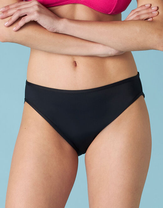 Lovable Slip da spiaggia assorbente per il ciclo flusso medio, Nero Saldi