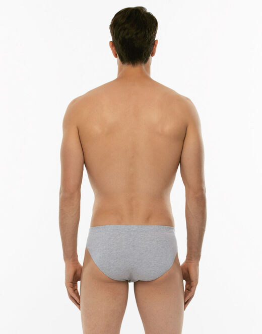Lovable Slip bipack 100% Pure Cotton, grigio melange Italia