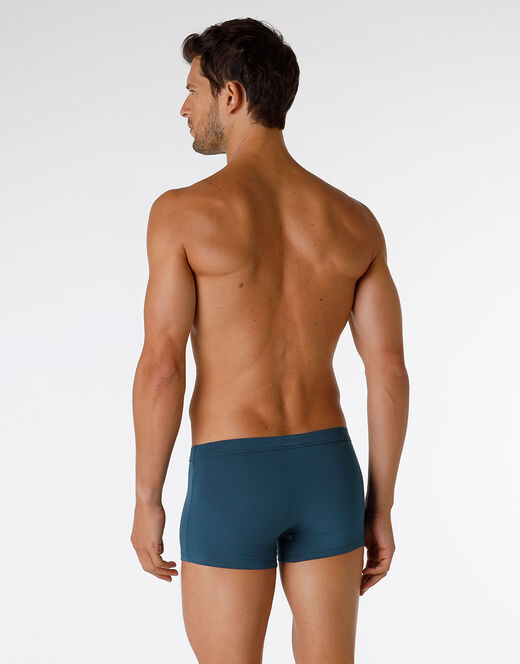 Lovable Boxer Enriched Plain Cotton Modal in cotone e modal, ottanio 2025
