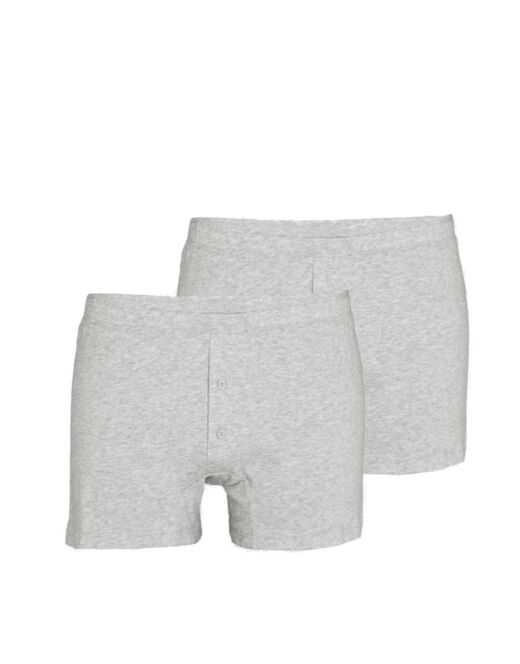 Lovable Boxer parigamba Bipack in 100% cotone Pure Cotton, grigio melange Acquista Ora