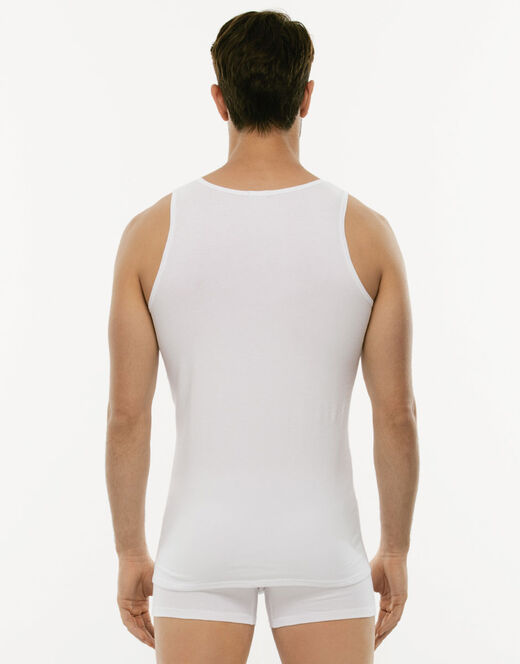 Lovable Canotta Cotton Stretch in cotone elasticizzato, bianco Consegna Veloce