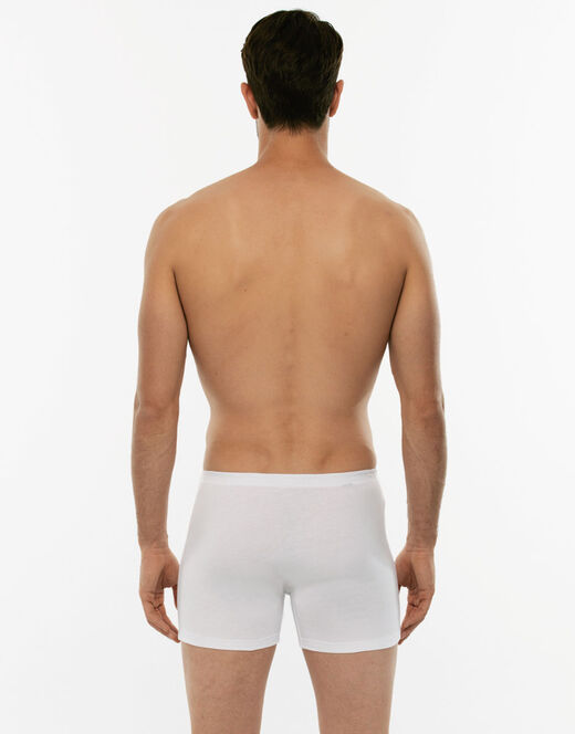 Lovable Boxer parigamba Bipack in 100% cotone Pure Cotton, bianco Convenienza