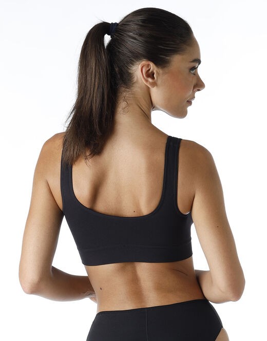 Lovable Reggiseno brassière yoga Active Comfort a basso impatto, nero Sottocosto