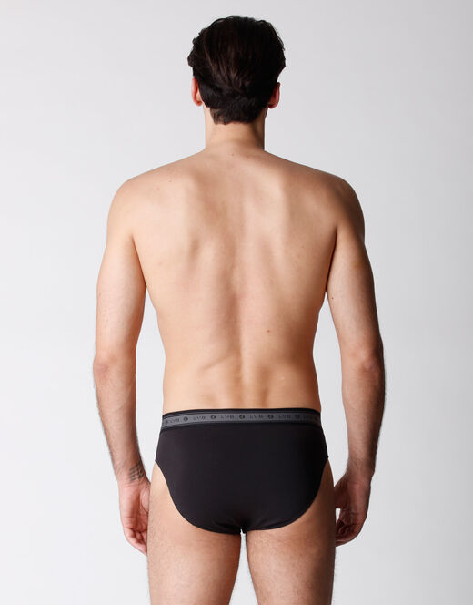 Lovable Slip bipack uomo in cotone biologico, nero Nuova