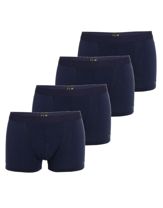 Lovable Boxer in cotone elasticizzato, confezione x4 blu Italy