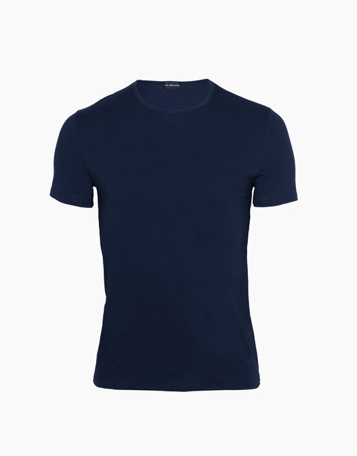 Lovable T-Shirt girocollo Cotton Stretch in cotone elasticizzato, blu Promozione