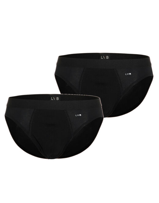 Lovable Bipack slip in cotone elasticizzato, nero Promozione Limitata
