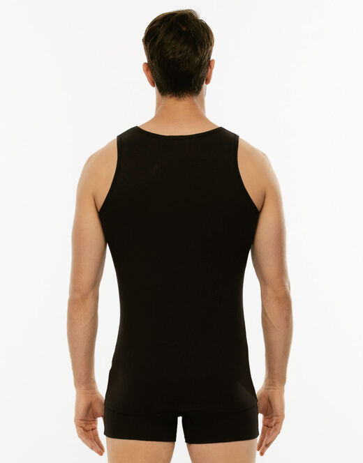Lovable Canotta Cotton Stretch in cotone elasticizzato, nero Convenienza