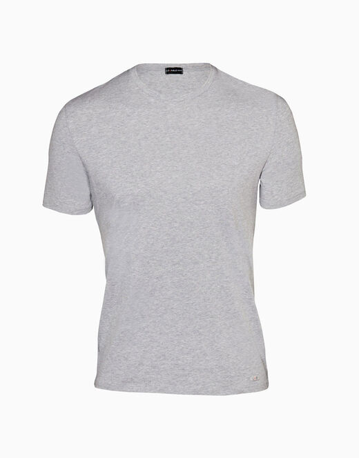 Lovable T-shirt girocollo Supima Premium Cotton in cotone elasticizzato, grigio melange Offerta
