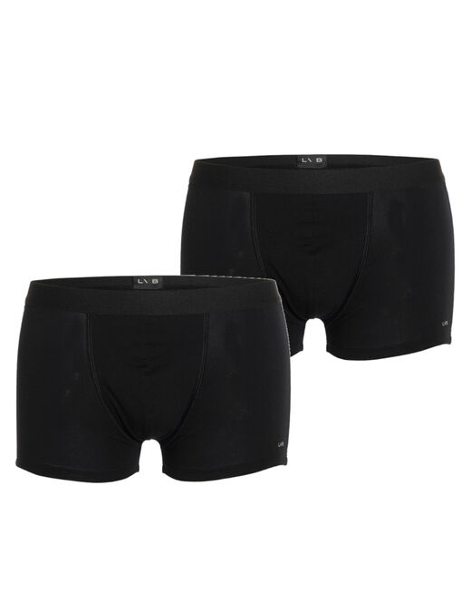 Lovable Bipack boxer in cotone elasticizzato, nero Offerte