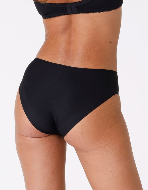 Lovable Slip midi Invisible in microfibra, nero I Più Venduti