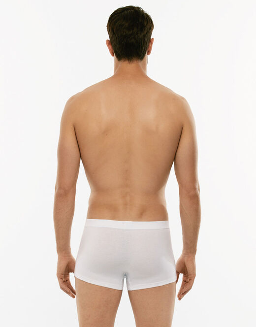 Lovable Short boxer Supima Premium Cotton, bianco Qualità