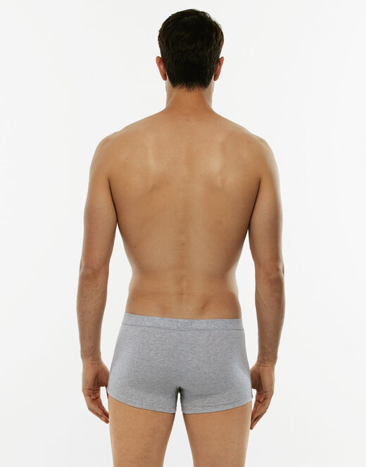 Lovable Short boxer Supima Premium Cotton, grigio melange Promozione