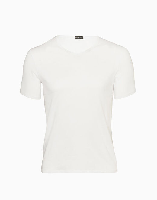 Lovable T-shirt 100% cotone Pure Cotton con scollo a V, bianco Negozi Online