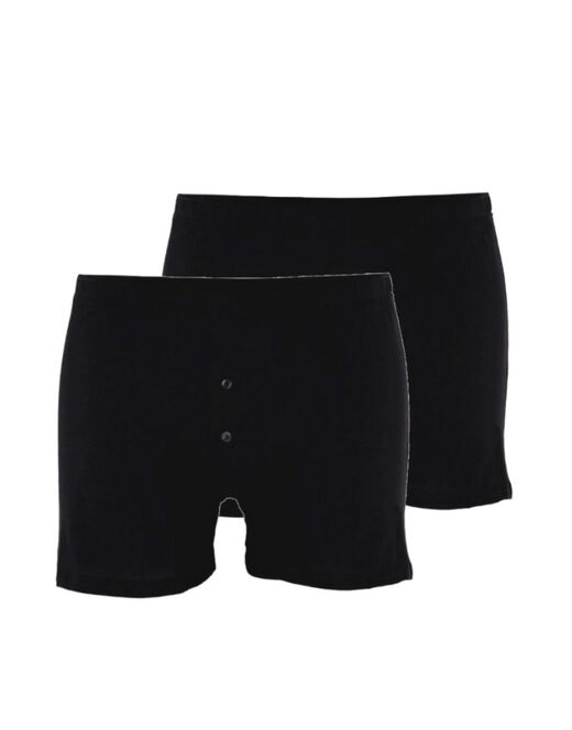 Lovable Boxer parigamba Bipack in 100% cotone Pure Cotton, nero Promozione Limitata