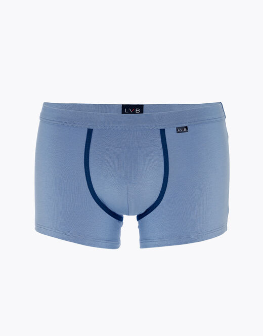 Lovable Boxer Enriched Plain Cotton Modal in cotone e modal, azzurro polvere Shopping Online
