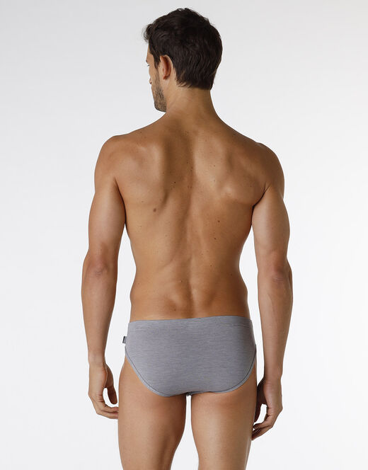 Lovable Slip Micromodal Fil a Fil, grigio melange Presa