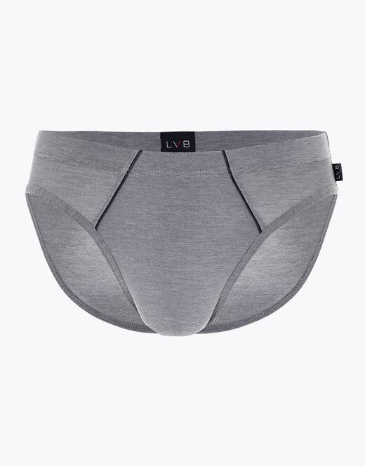 Lovable Slip Micromodal Fil a Fil, grigio melange Presa