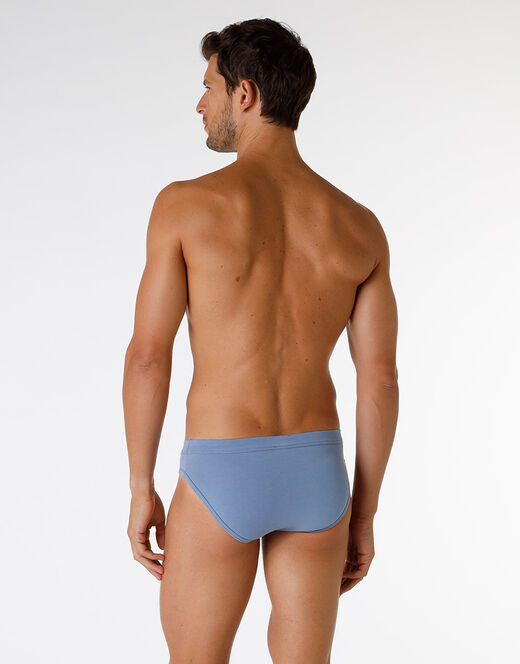 Lovable Slip Enriched Plain Cotton Modal in cotone e modal, azzurro polvere Outlet