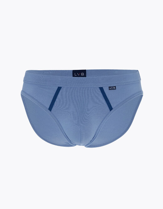Lovable Slip Enriched Plain Cotton Modal in cotone e modal, azzurro polvere Outlet