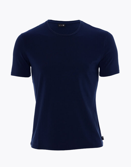Lovable T-shirt Rephined Cotton Modal, blu navy I Più Venduti
