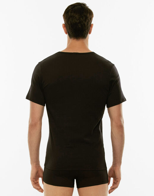 Lovable T-shirt girocollo 100% cotone Pure Cotton, nero Qualità