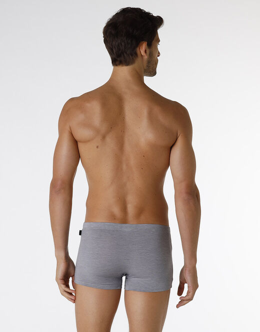 Lovable Boxer Micromodal Fil a Fil, grigio melange Consegna Veloce