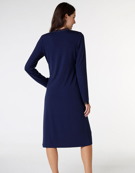 Lovable Camicia da notte in jersey, blu Qualità Garantita