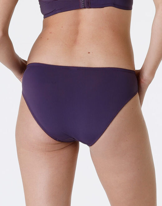 Lovable Slip Pretty Lace in pizzo e microfibra, tornado scuro 50% di sconto con spedizione gratuita