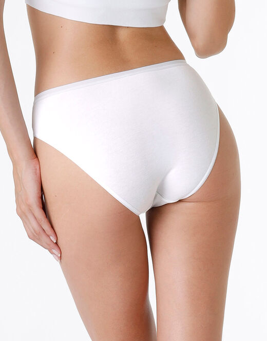 Lovable Tai lovely in cotone modal, bianco Promozione