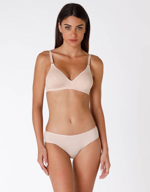 Lovable Bipack reggiseni senza ferretto Cotton Line in cotone, nude Negozi Online