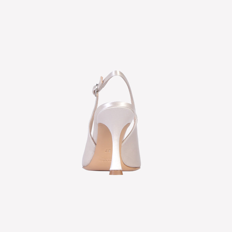 Roberto Festa SLINGBACK IN RASO PERLA LAVINIA Qualità