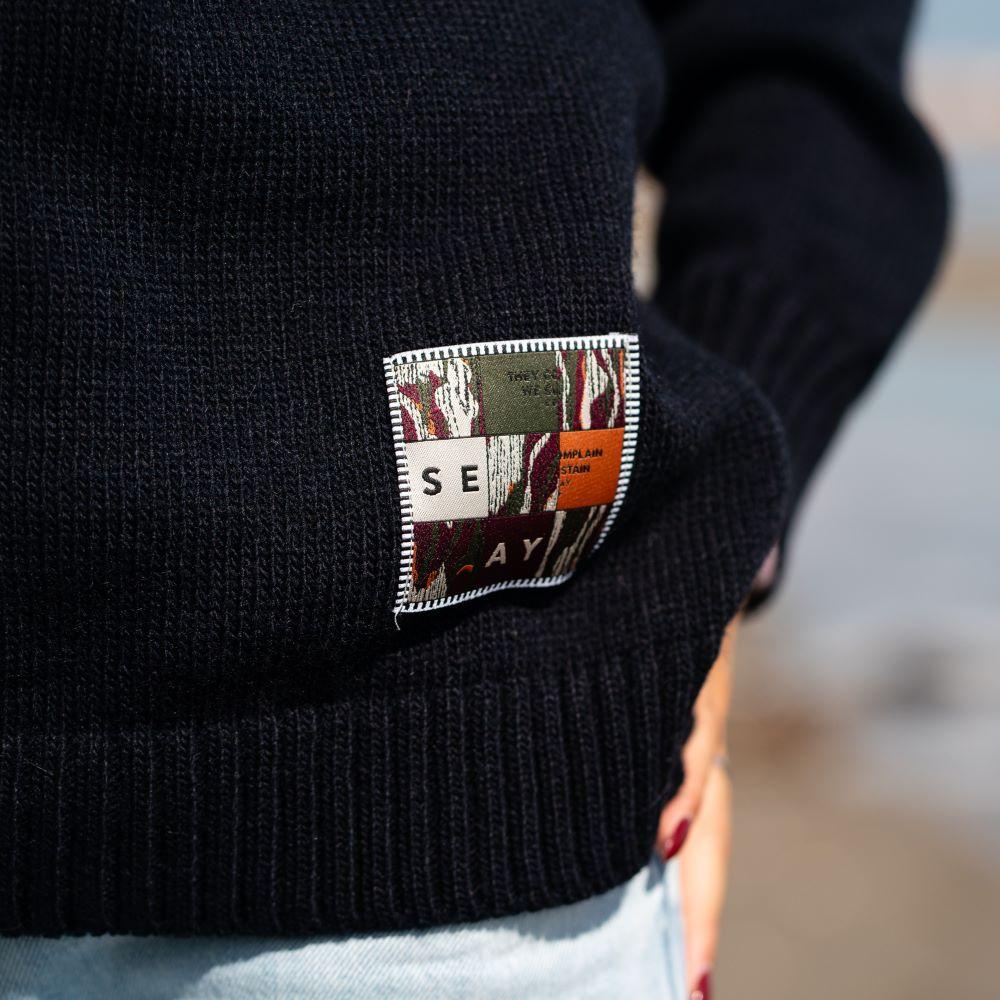 Seay / Maglione Blu Navy Tonga Prezzo Ridotto