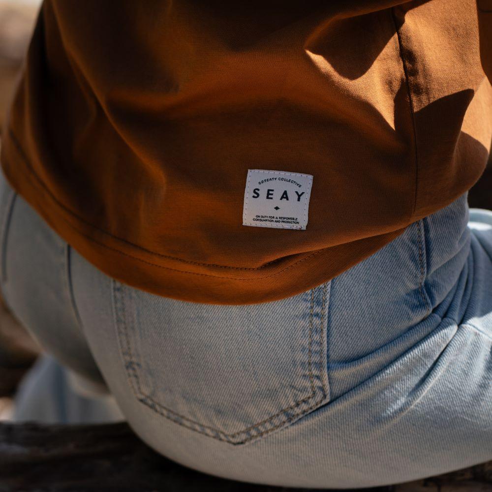 Seay / T-Shirt Biscotto Delavé Shopping Online