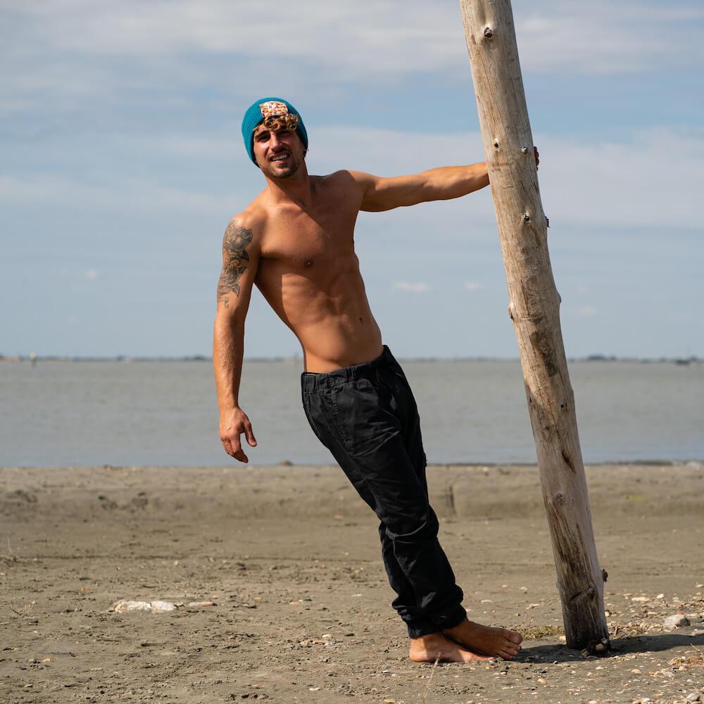 Seay / Cuffia Beanie Lana Blu Online