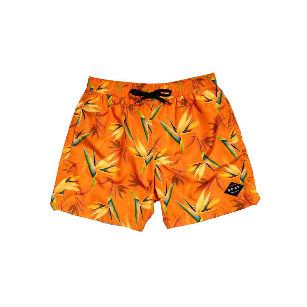 Seay / Costume da Bagno Medio Arancione Bird of Paradise Outlet