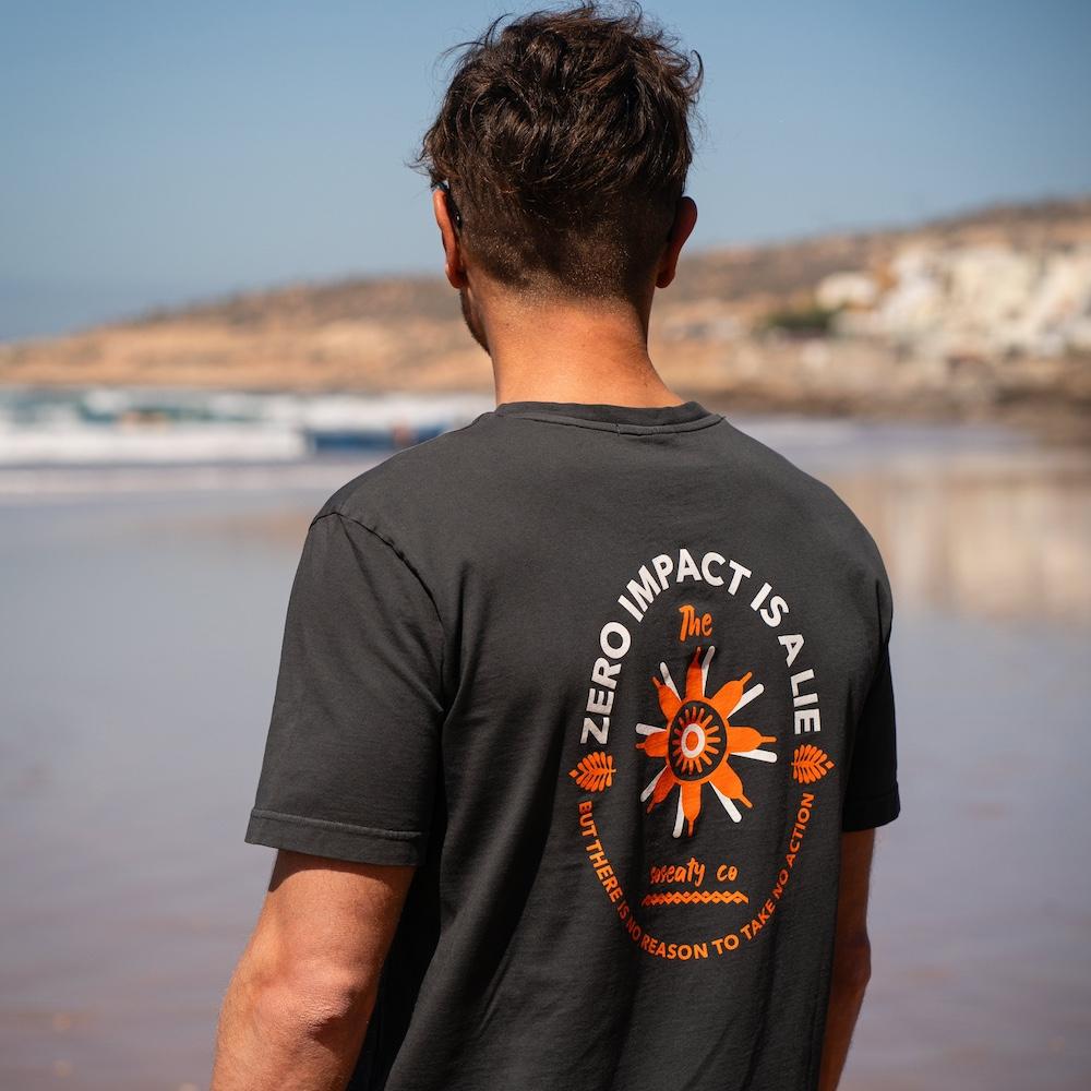 Seay / T-Shirt Nera Zero Impact Affare Del Giorno