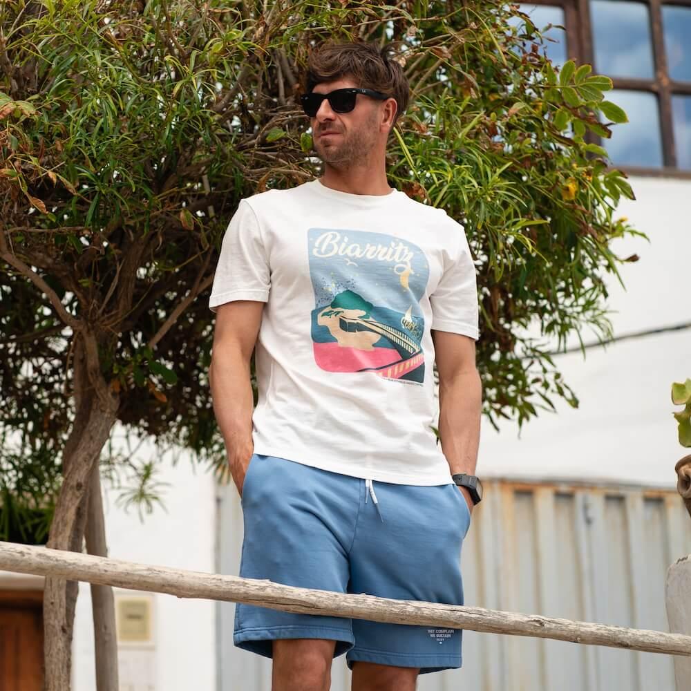 Seay / T-Shirt Bianca Biarritz Economico