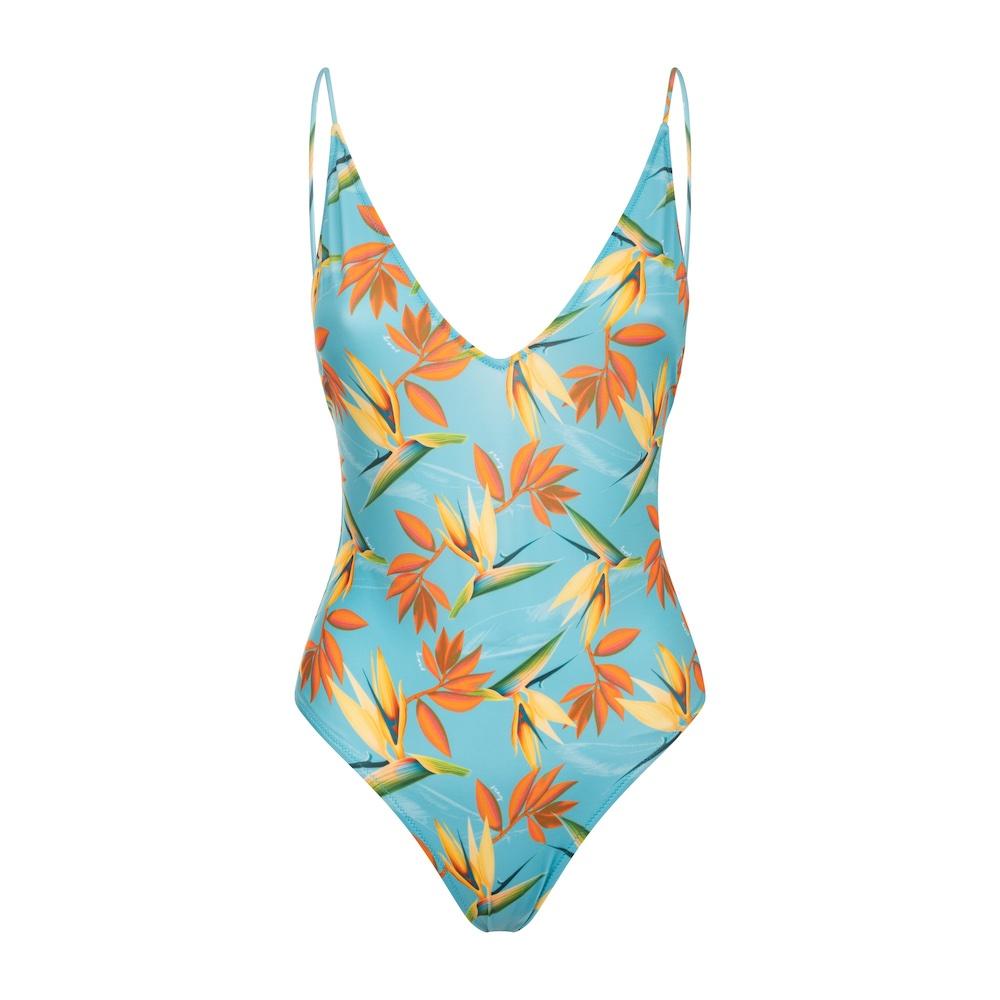 Seay / Costume Intero Azzurro Bird of Paradise Vendite Flash