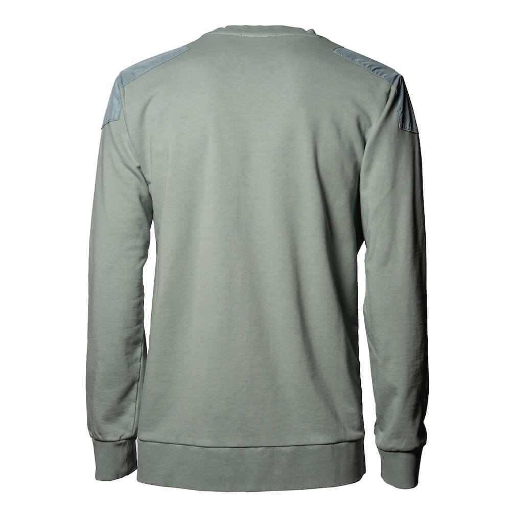 Seay / Felpa Girocollo Verde Huntington Convenienza