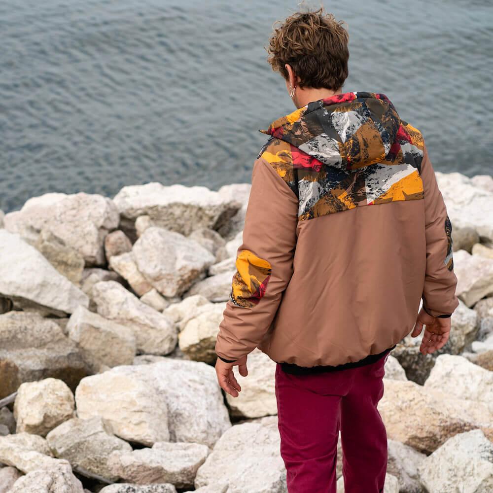 Seay / Giacca Imbottita Marrone Snapper Offerta Giorno del Papà