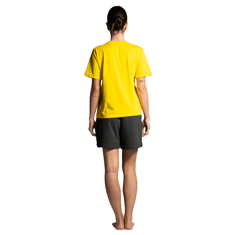 Seay / T-Shirt Gialla Symbols Italy