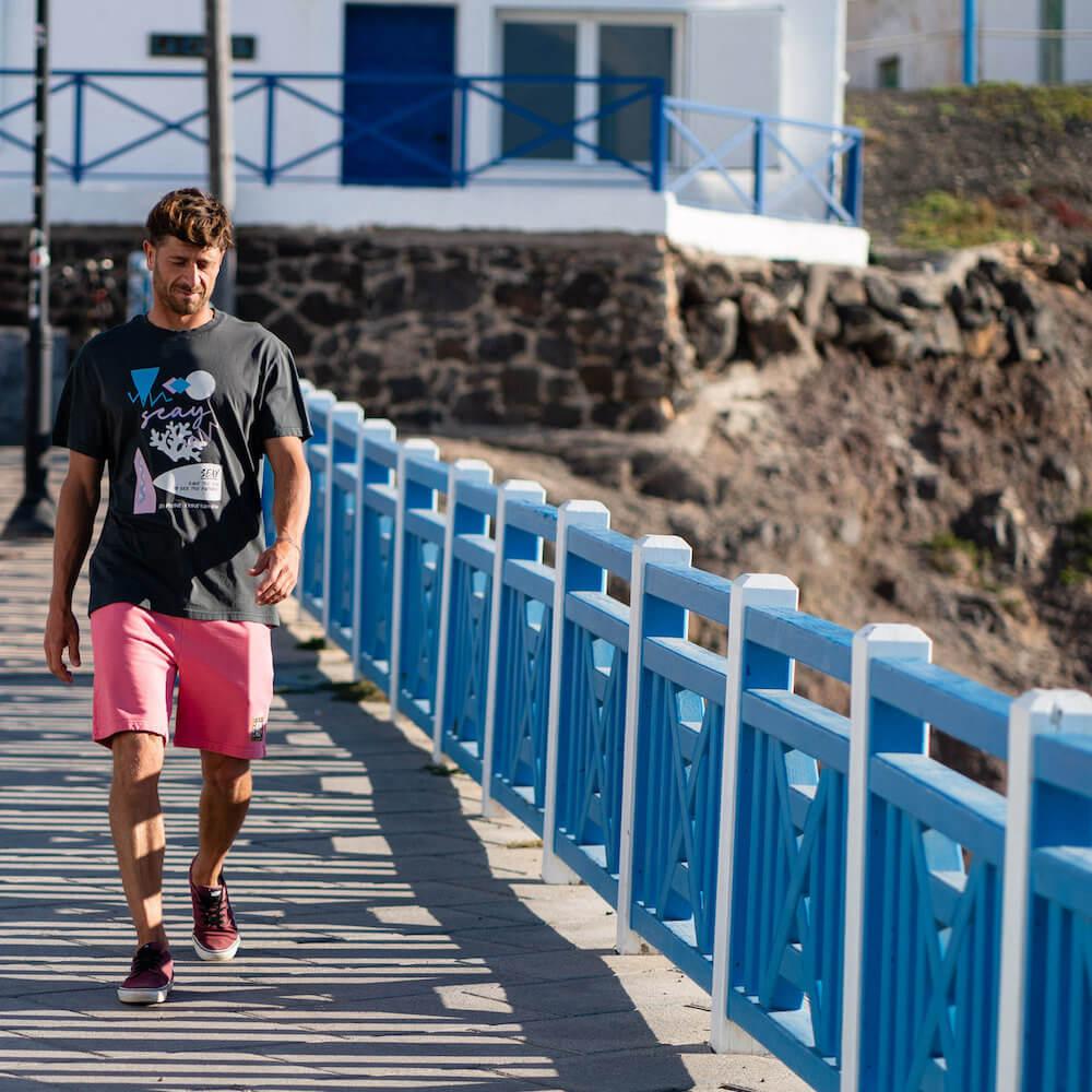 Seay / T-Shirt Nera Ikaika Negozio