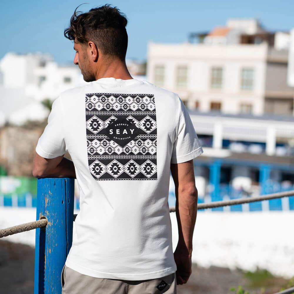 Seay / T-Shirt Bianco Naturale Kaleo Unisex 2025
