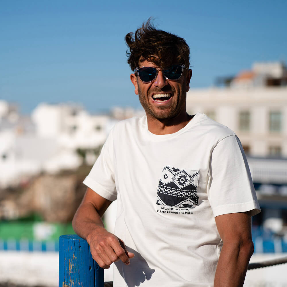 Seay / T-Shirt Bianco Naturale Kaleo Unisex 2025